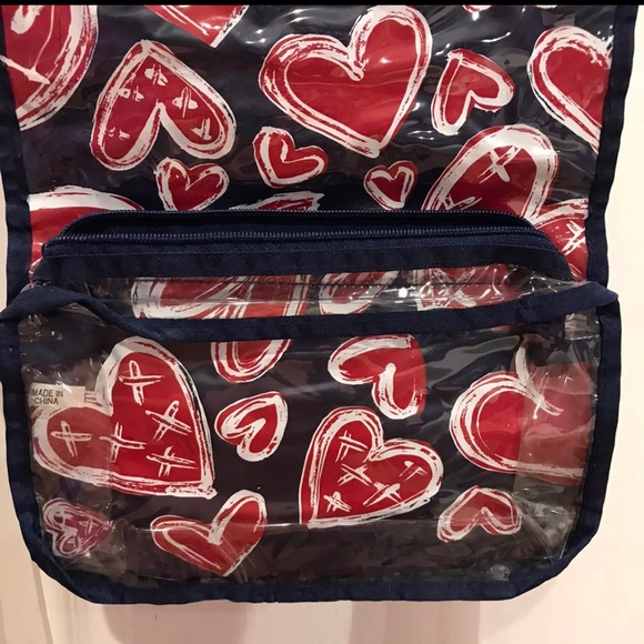 Limited Hanging Accessory or Makeup Travel Bag Clear Zipper Close Pouches
NWOT - Picture 9 of 11